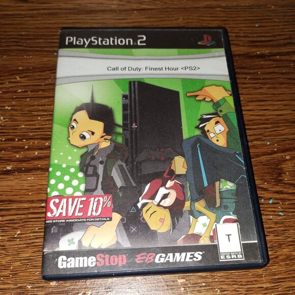 Call of Duty: The Finest Hour (Sony PlayStation 2, PS2, 2003) (cd only / case) - Picture 1 of 3